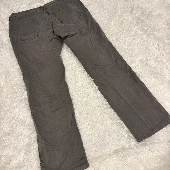 Banana Republic Men's Slim Twill Traveler Pants Mid Gray Size 34 - Picture 7 of 12